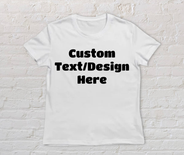 Custom T-shirts (Infants & Toddlers)